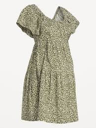 Old Navy Large ruffle Maternity Dress